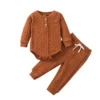 Knitted Sweater and Pants Set for Infants