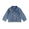 Denim Jacket with Star Print for Kids