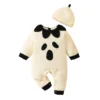 Halloween Baby Long Sleeve Jumpsuit with Hat