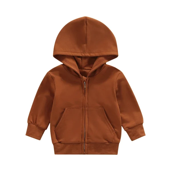 Sa3fd2a04b5ef4e3994b2fd61a08f8669I.webp Casual Hooded Jacket for Toddlers