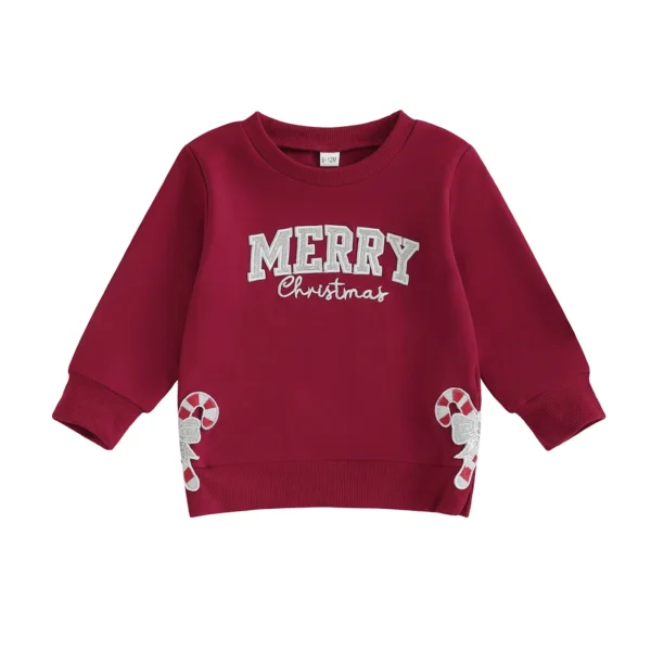 Sa772158c79eb41f98bd133a2c06cb978K.webp Christmas Sweatshirt with Candy Cane Embroidery