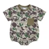 Camouflage Summer Baby Romper Outfit