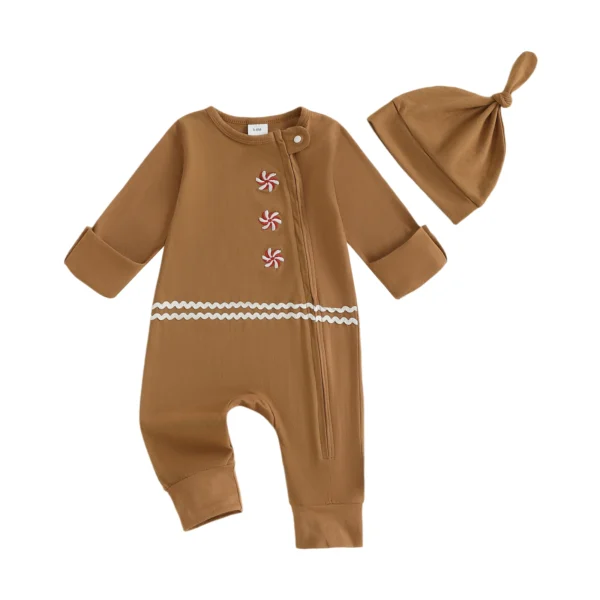 Sb8c6b7ebe65c4c679ec69e81567a0ab3f.webp Thanksgiving Jumpsuit with Hat and Zipper