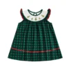 Scafe9038884b404bb5045cd147a6da50h.webp Christmas Plaid Dress with Cartoon Tree Embroidery