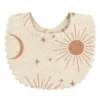 Floral Cotton Gauze Baby Bibs